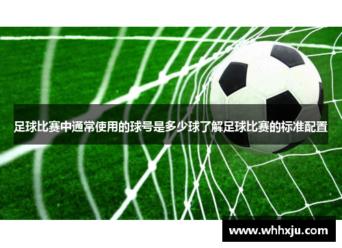 足球比赛中通常使用的球号是多少球了解足球比赛的标准配置